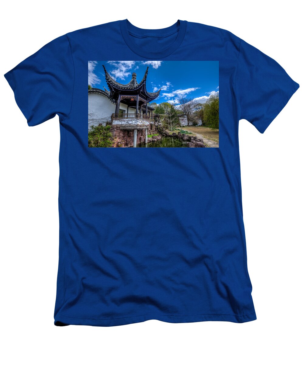 Sacred Garden T-Shirt featuring the photograph Sacred Garden by Johnny Lam