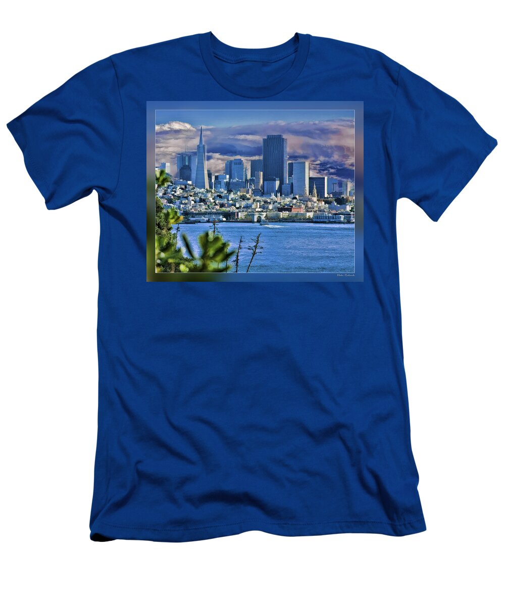 Art Photography T-Shirt featuring the photograph San Francisco From Alcatraz by Blake Richards