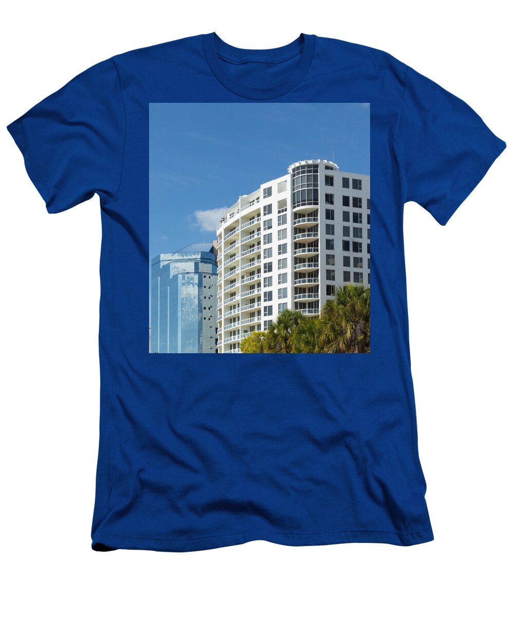 Sarasota T-Shirt featuring the photograph Sarasota Architecture 1 by Richard Goldman