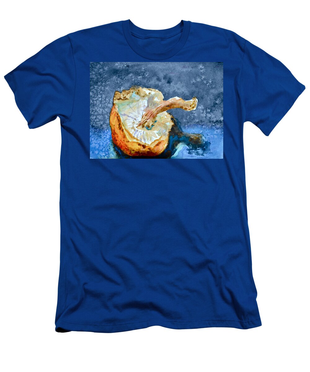 Mushroom T-Shirt featuring the painting Shiitake by Beverley Harper Tinsley