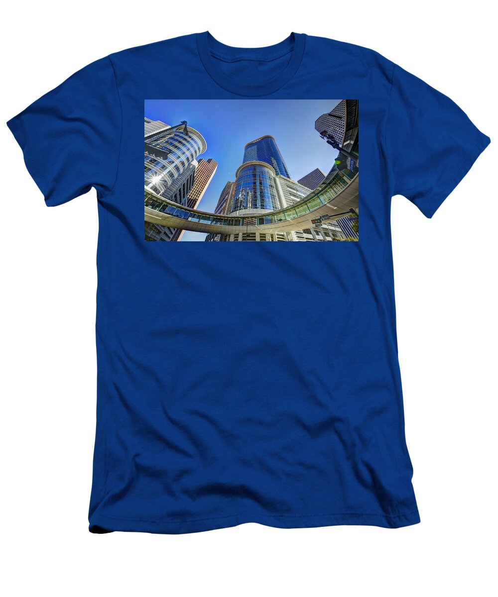 Smith Street T-Shirt featuring the photograph Smith Street Circle by David Morefield