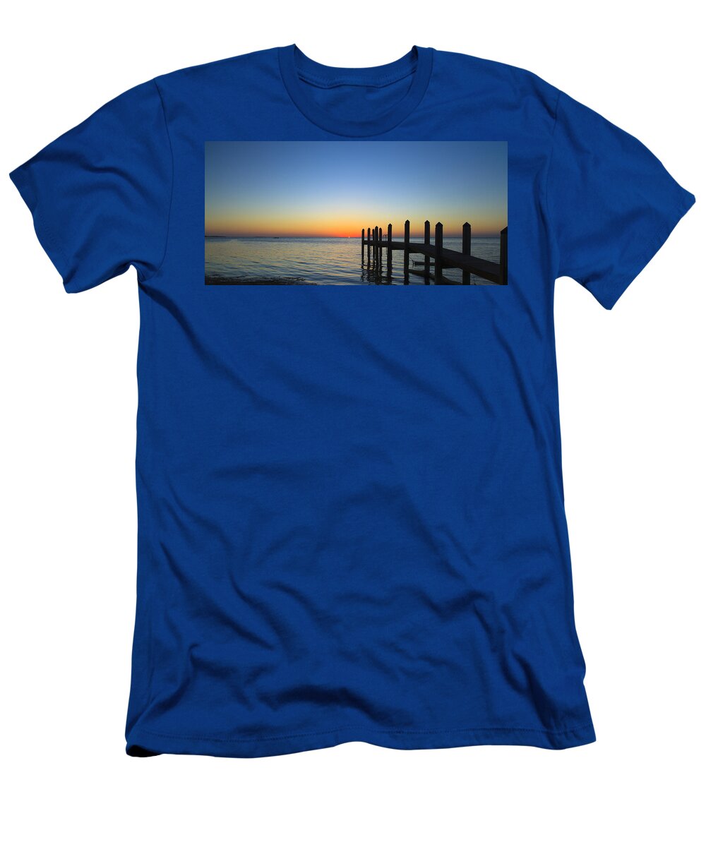 Bayfront T-Shirt featuring the photograph Sunset in the Keys by Raul Rodriguez
