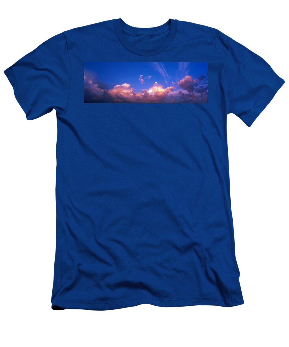 Photography T-Shirt featuring the photograph Sunset Phoenix Az Usa by Panoramic Images