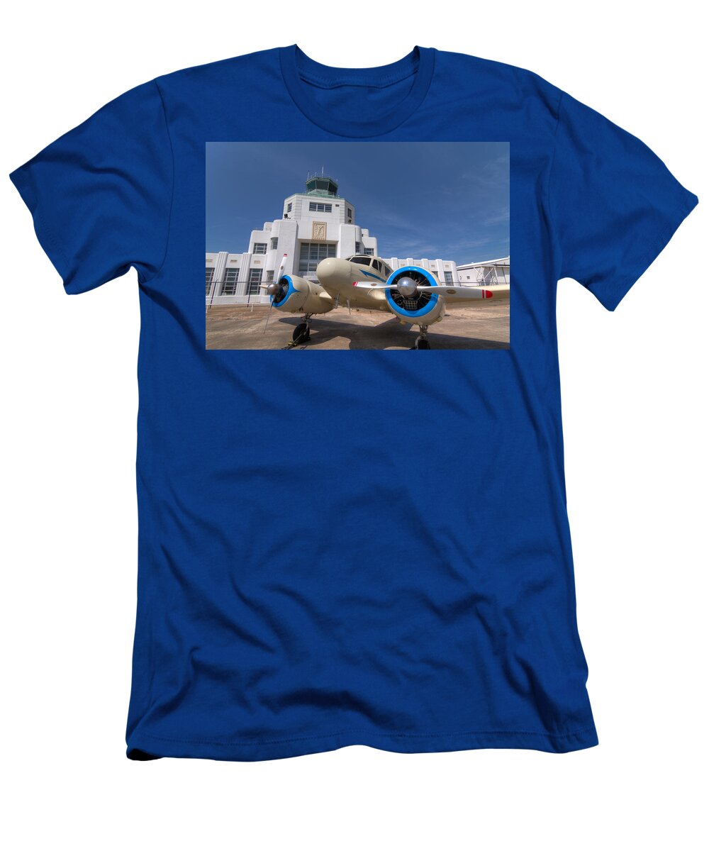 Airplane T-Shirt featuring the photograph The Bamboo Bomber by Tim Stanley