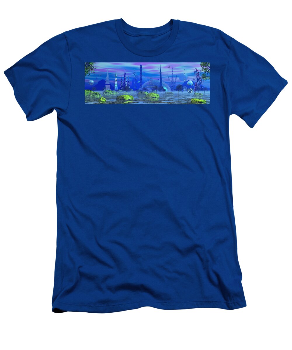 Landscape T-Shirt featuring the photograph The Blerbler Of Bloinblong by Mark Blauhoefer