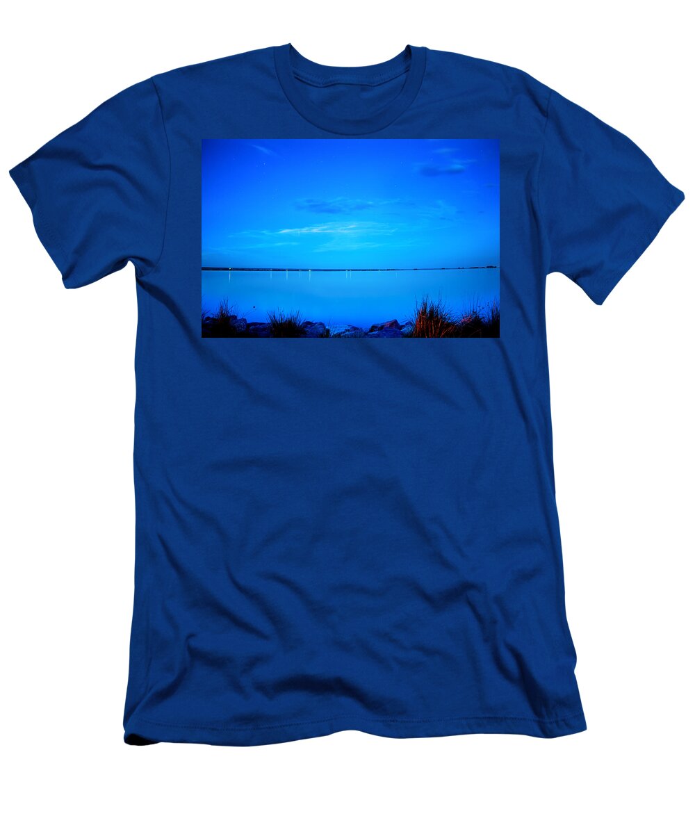 Blue T-Shirt featuring the photograph The Blue Hour by James BO Insogna