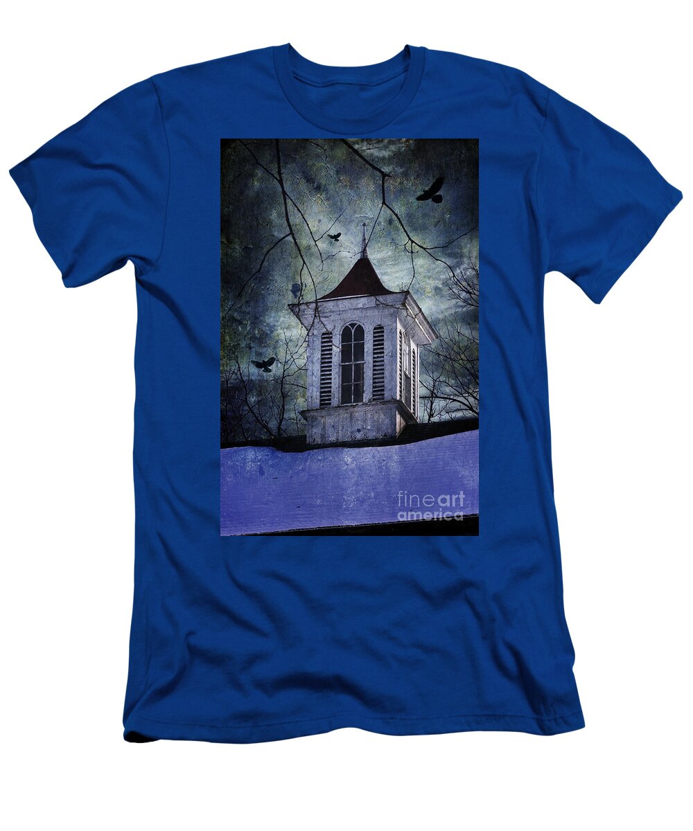 (snow Or Snowing) T-Shirt featuring the photograph The Cupola by Debra Fedchin