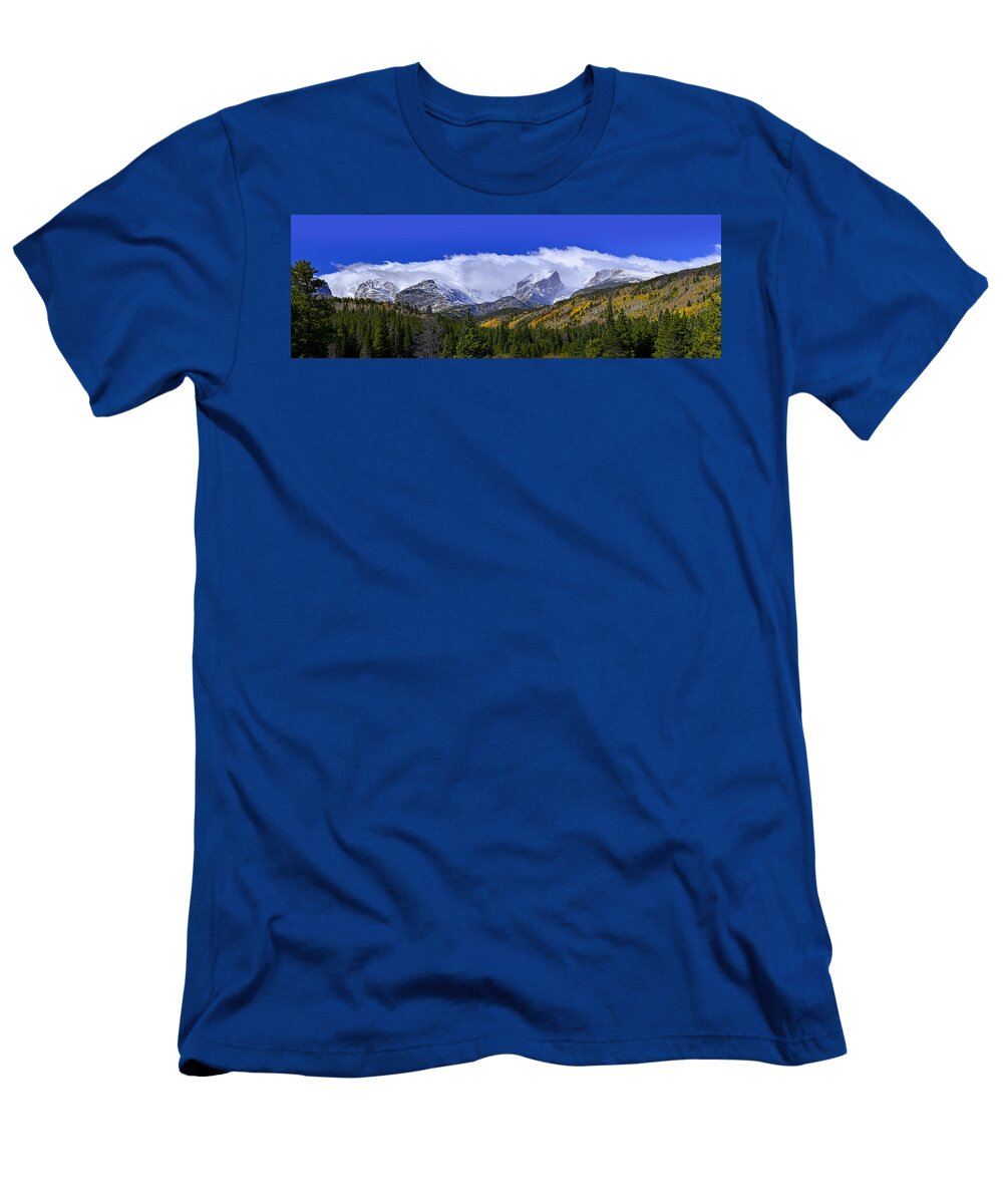 Colorado T-Shirt featuring the photograph The Guardians by Dustin LeFevre