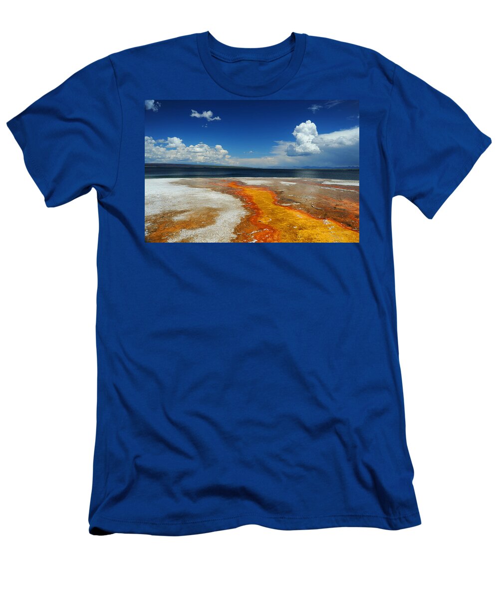 Home T-Shirt featuring the photograph Thermal Color by Richard Gehlbach