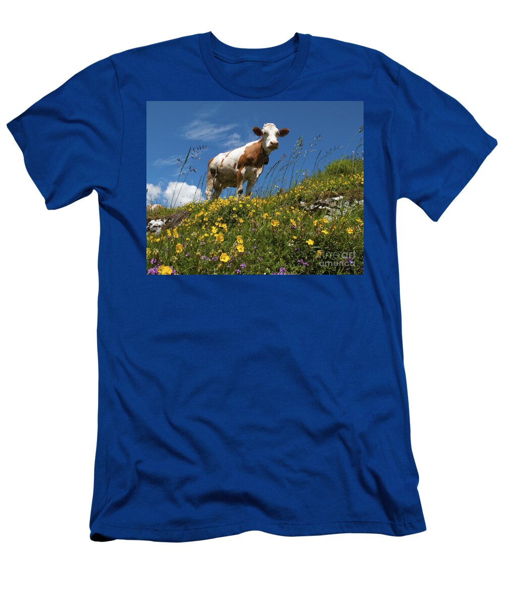 Happy T-Shirt featuring the photograph Think Milk by Edmund Nagele FRPS