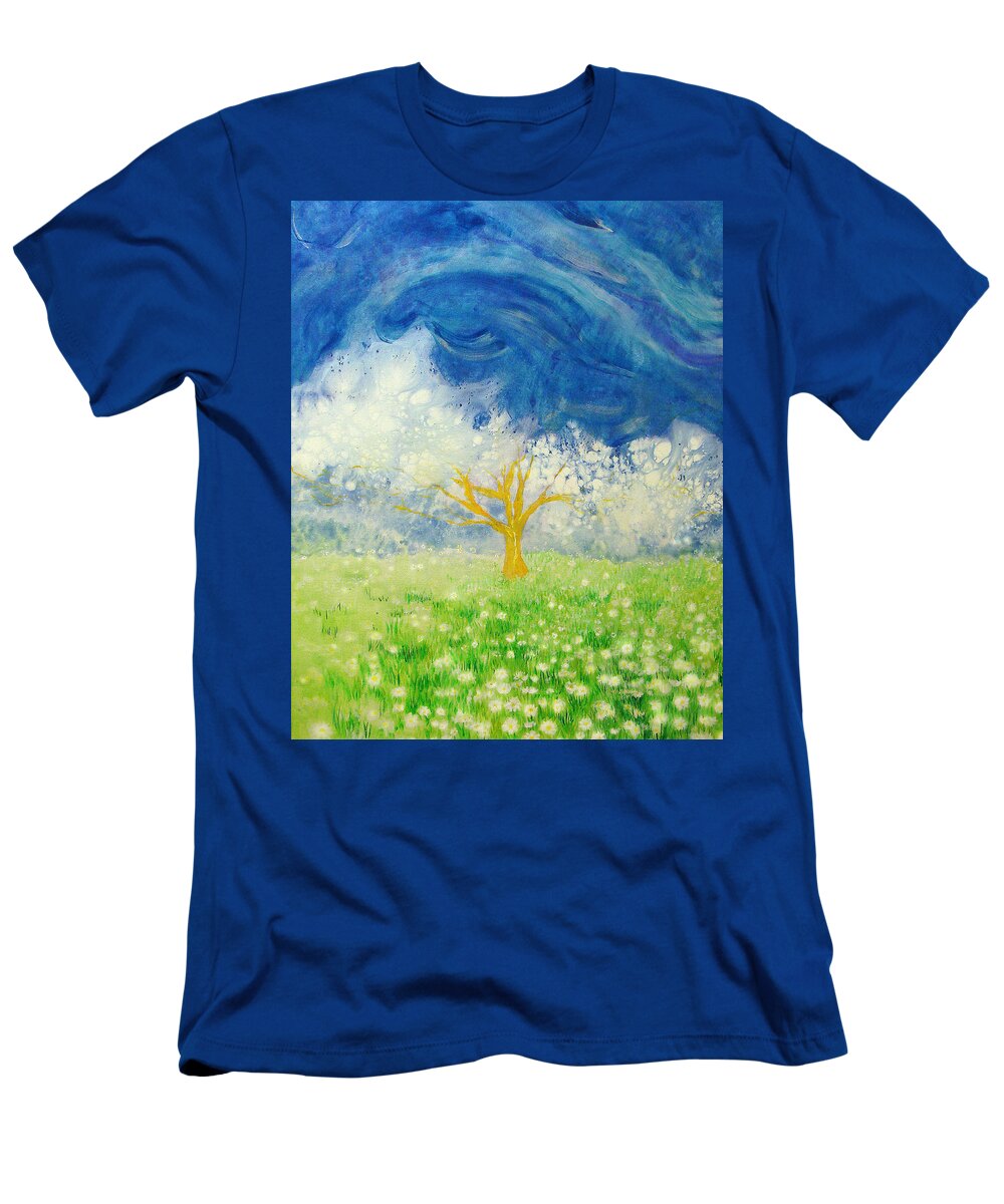 Nature T-Shirt featuring the painting Tree of Life by Ashleigh Dyan Bayer