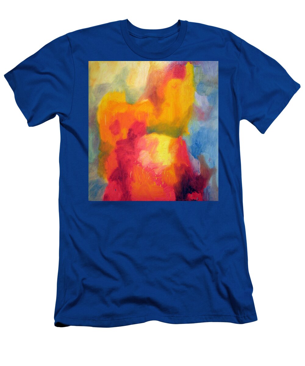 Impressionism T-Shirt featuring the painting Untitled #12 by Steven Miller