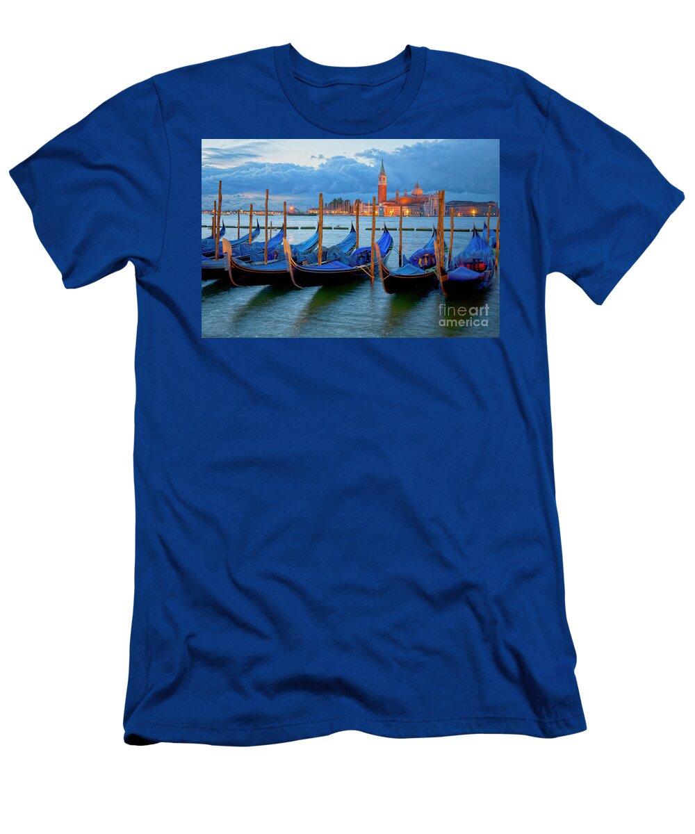 Venice T-Shirt featuring the photograph Venice View to San Giorgio Maggiore by Heiko Koehrer-Wagner