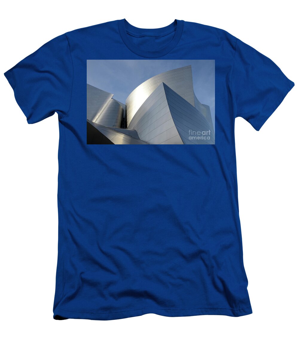 Frank Gehry T-Shirt featuring the photograph Walt Disney Concert Hall 14 by Bob Christopher