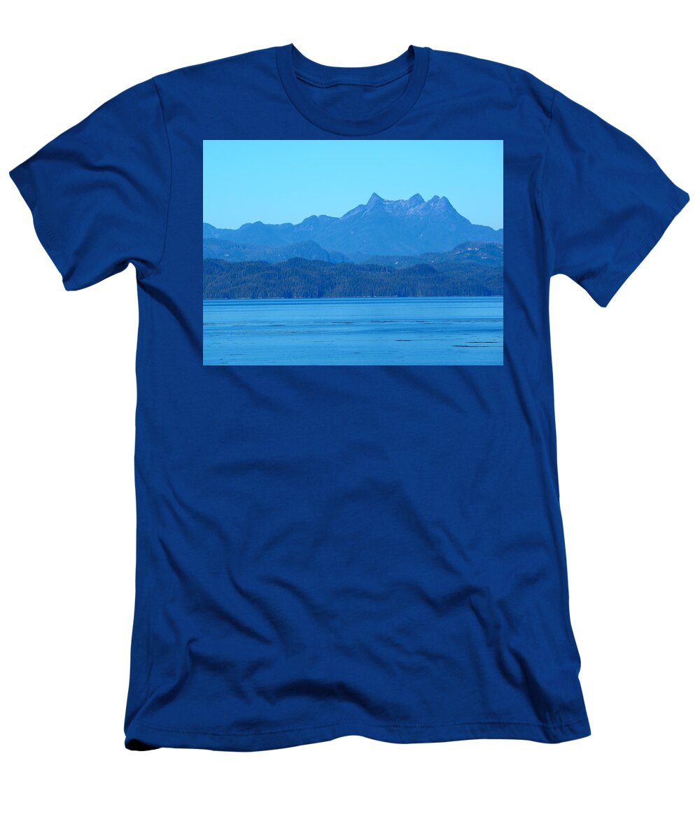 Landscape T-Shirt featuring the photograph Weekend Blues by Mark Ball
