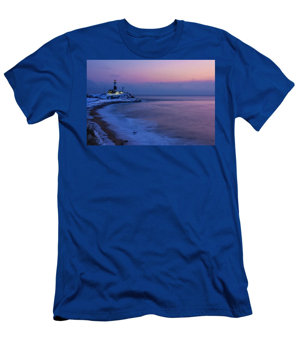 Montauk T-Shirt featuring the photograph Winter Dawn by Rick Berk