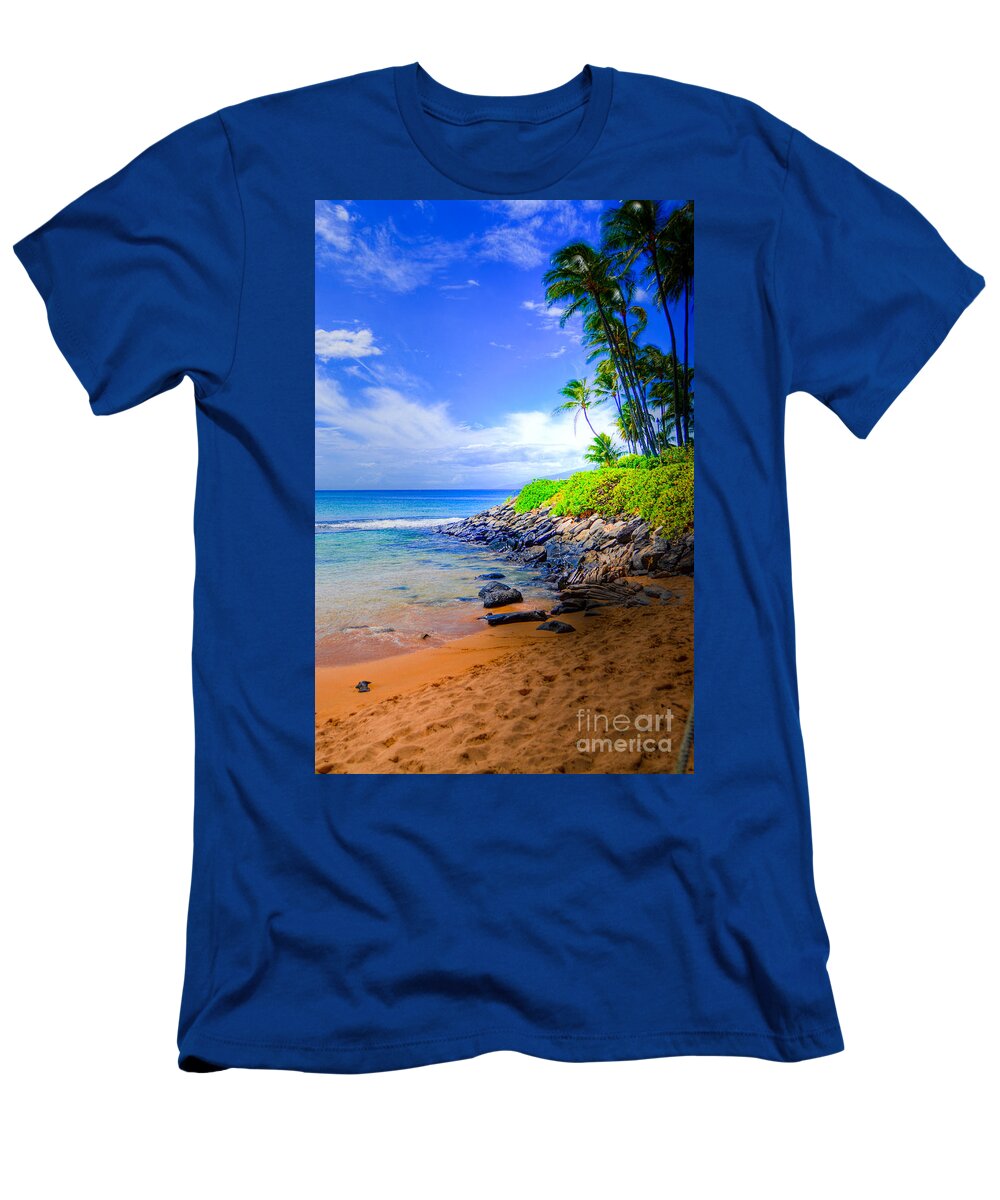 Napili Bay T-Shirt featuring the photograph Napili Bay Maui #1 by Kelly Wade