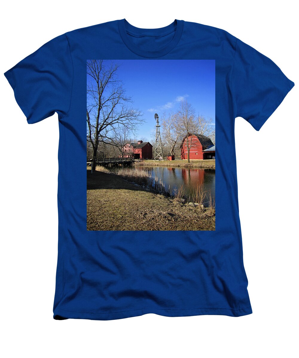 Bonneyville Mill T-Shirt featuring the photograph Bonneyville Mill by Laura Kinker