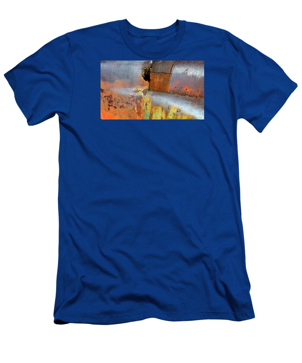 Rust T-Shirt featuring the photograph Quadrants by Carla Parris