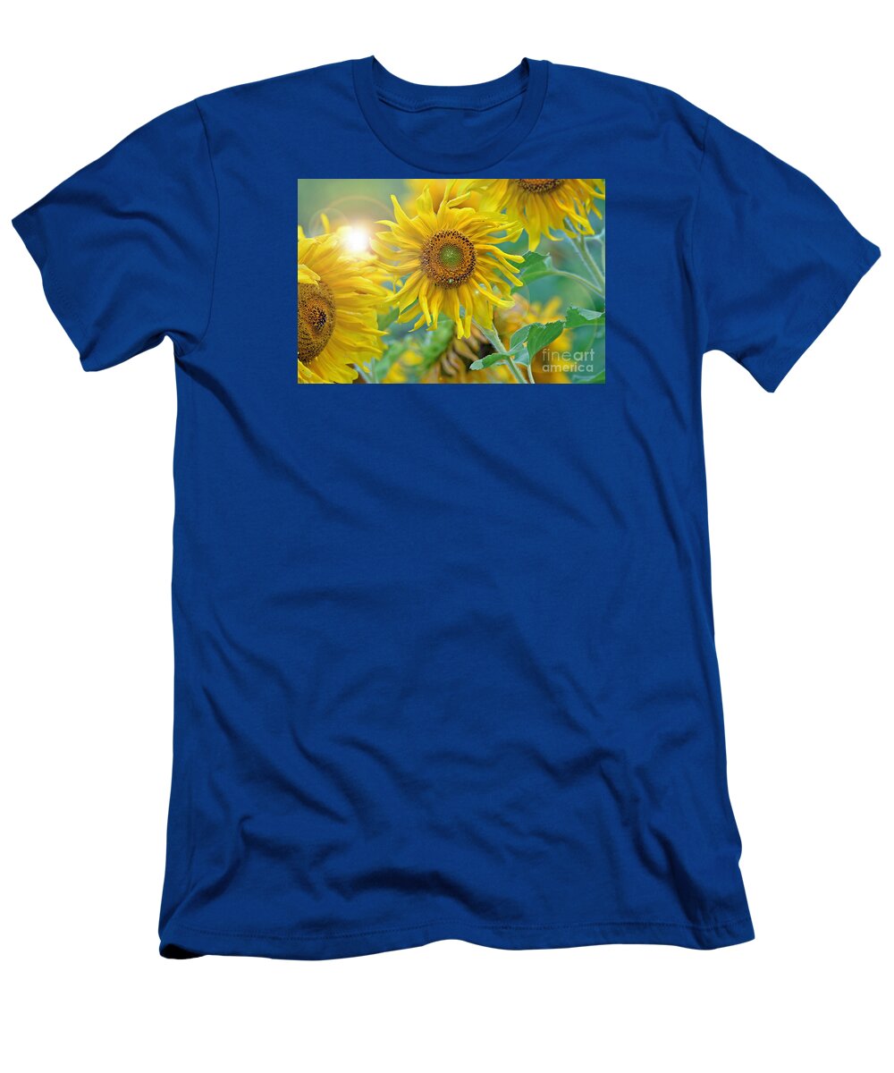 Sunflower T-Shirt featuring the photograph Sunflower by Lila Fisher-Wenzel