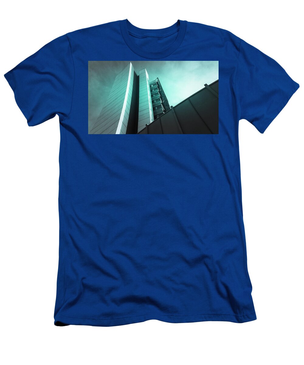 Monochrome T-Shirt featuring the photograph Architecture #1 by Pedro Fernandez
