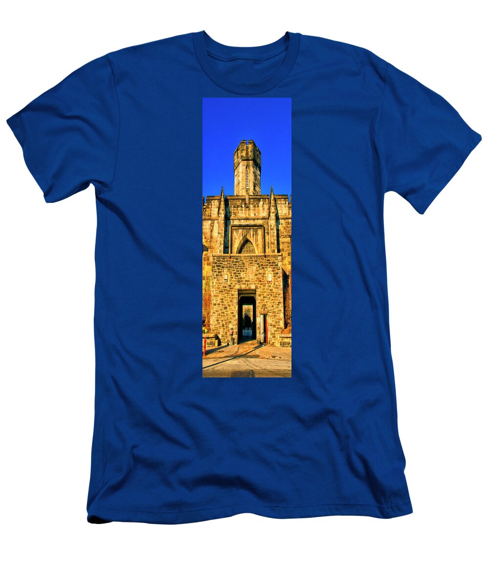 Prison Entrance T-Shirt featuring the photograph Beyond the Front Door #1 by Paul W Faust - Impressions of Light