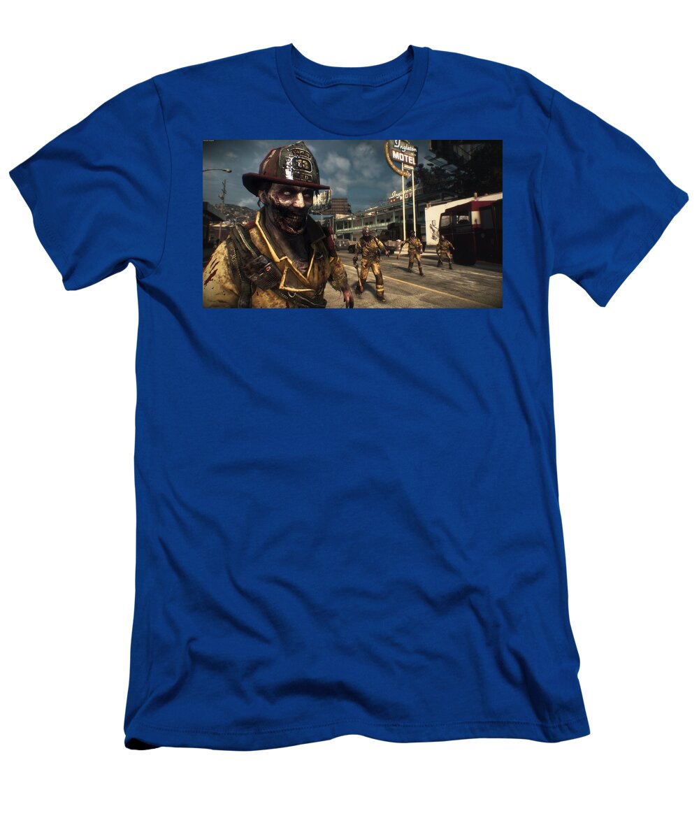 Dead Rising 3 T-Shirt featuring the digital art Dead Rising 3 #1 by Super Lovely