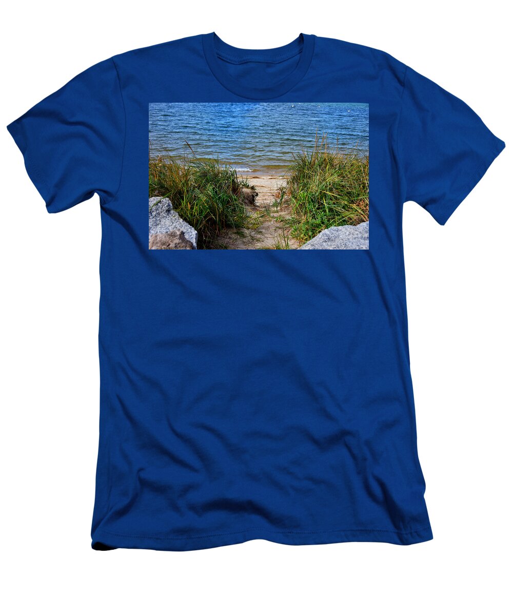 Beach T-Shirt featuring the photograph Harbor Life #2 by Tricia Marchlik