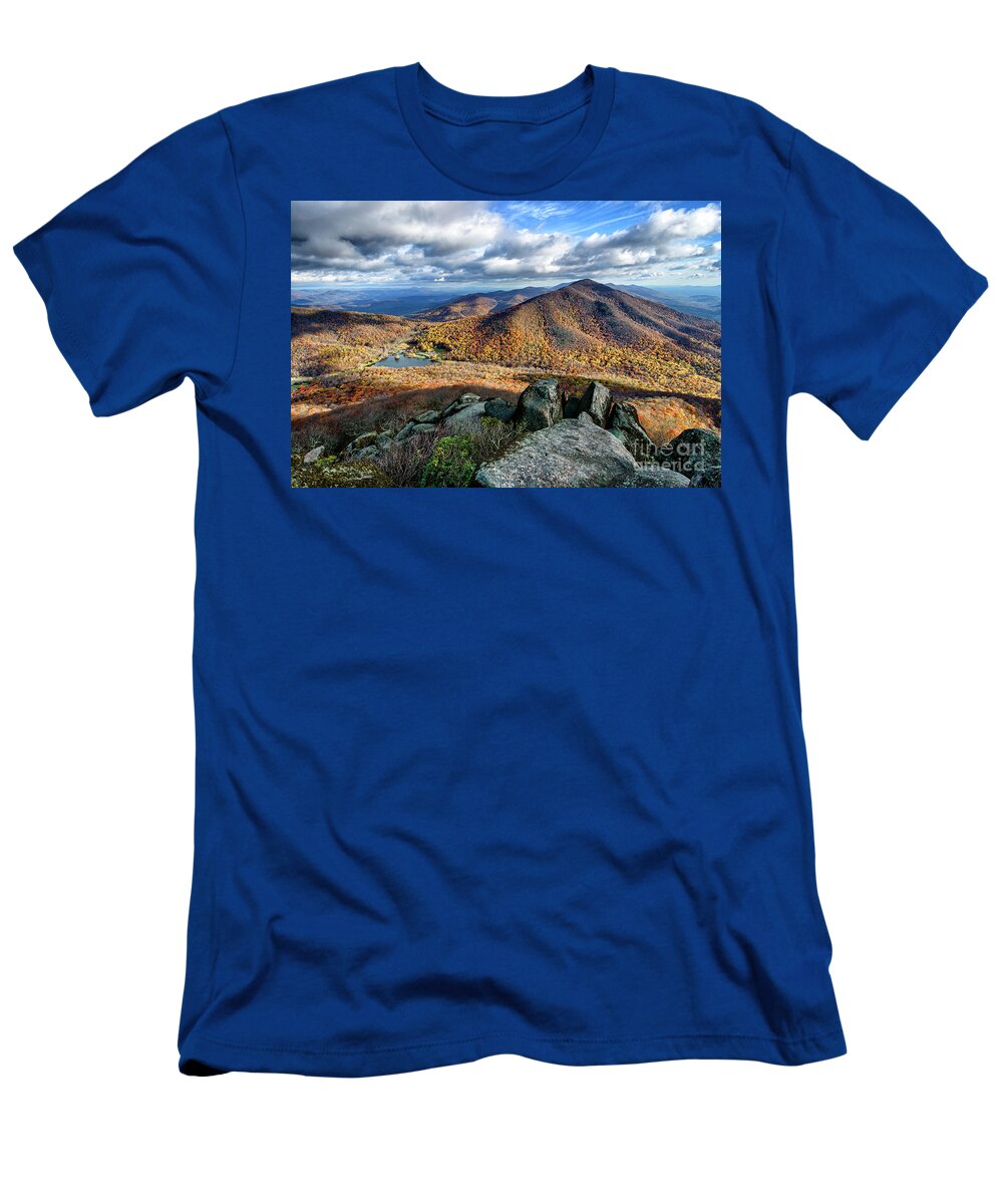 Autumn T-Shirt featuring the photograph Sharp Top View #1 by Thomas R Fletcher
