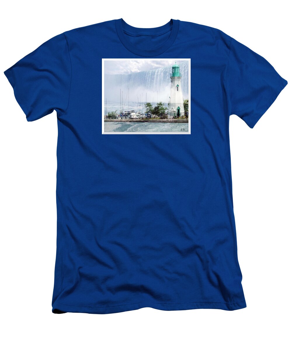 Photograph T-Shirt featuring the digital art The Best of Niagara #2 by Iris Gelbart