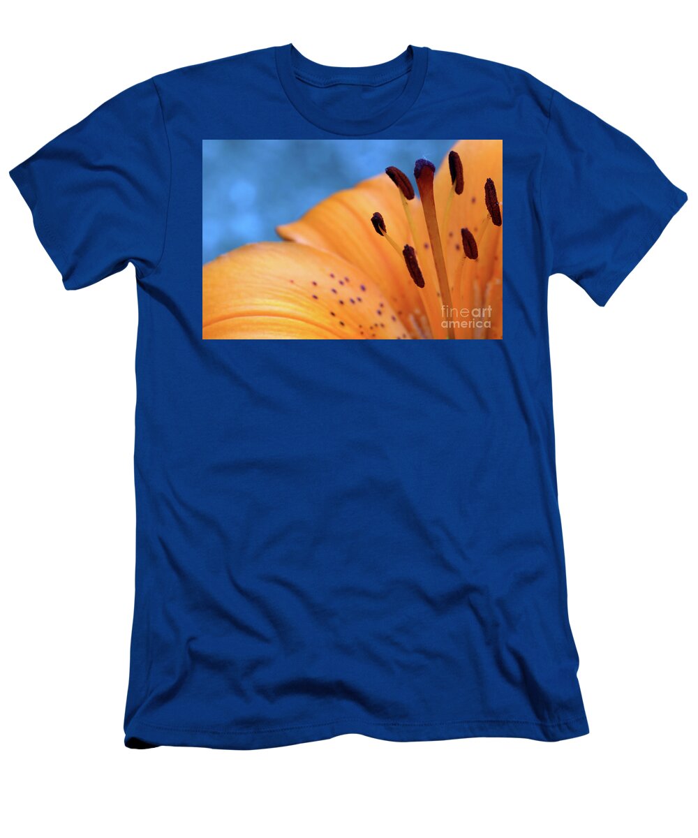 Flora T-Shirt featuring the photograph Tiger Bright #1 by Stephen Melia