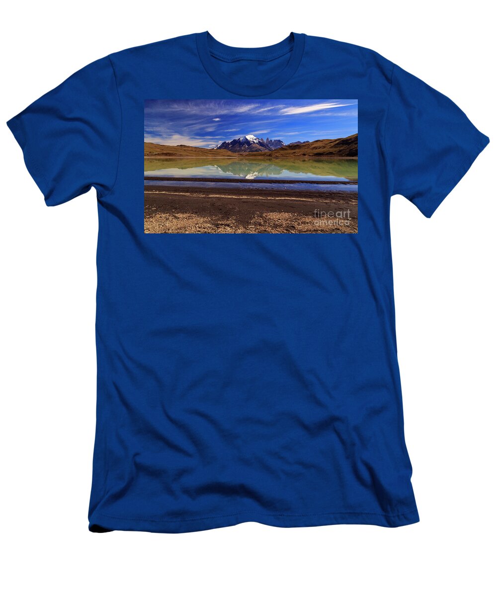  T-Shirt featuring the photograph Torres Del Paine 002 #1 by Bernardo Galmarini