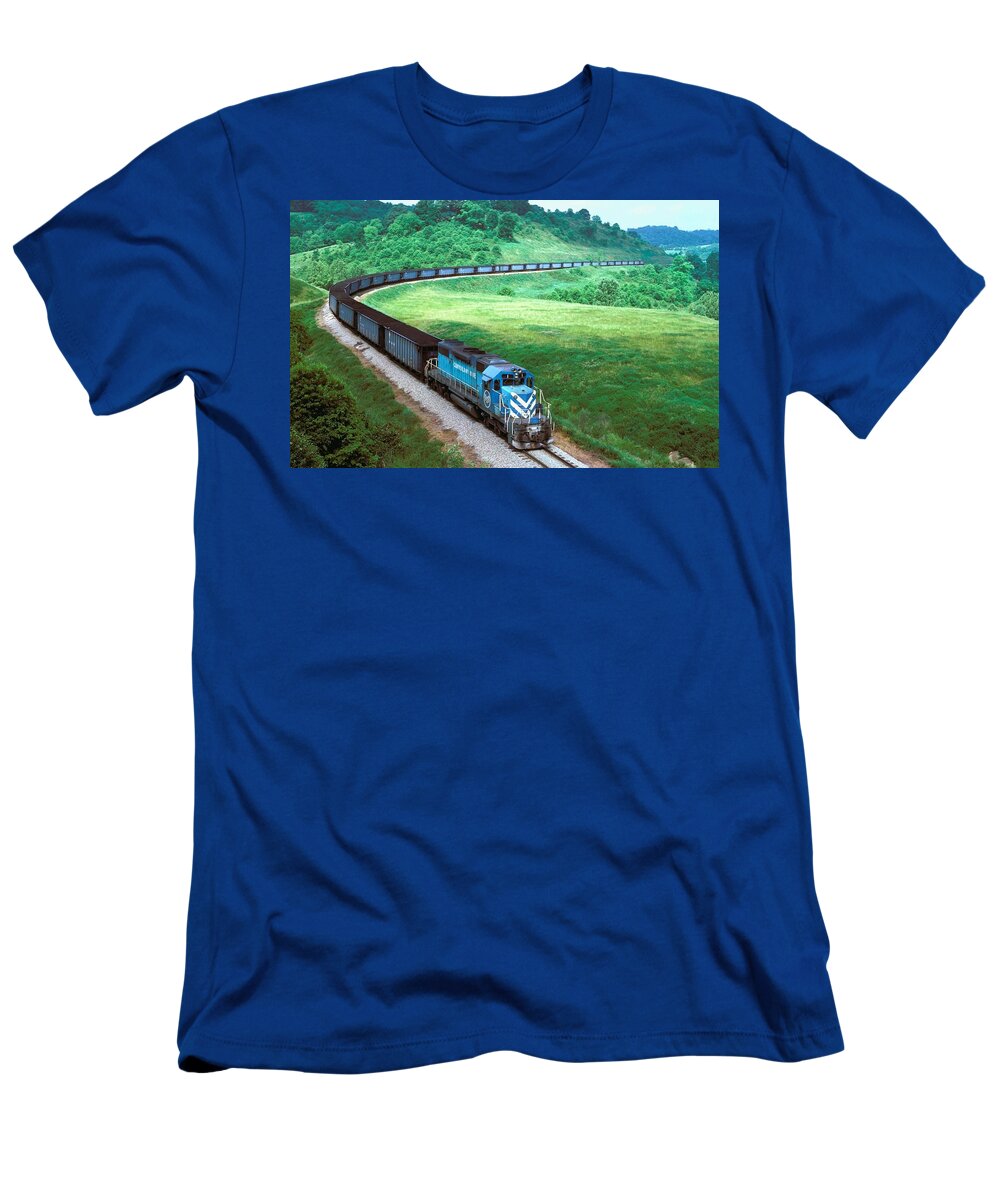 Train T-Shirt featuring the photograph Train #1 by Jackie Russo