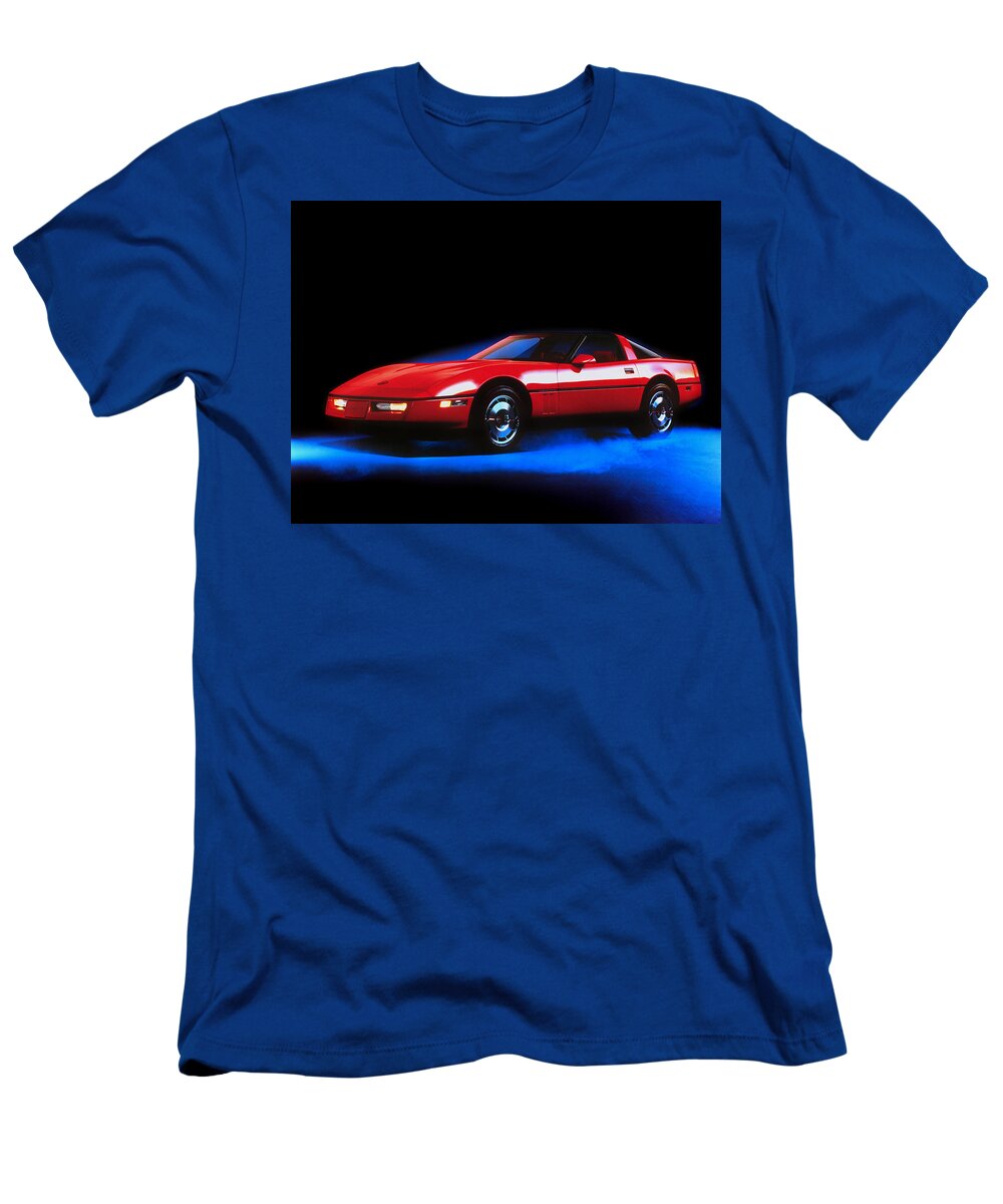 Chevrolet Corvette T-Shirt featuring the digital art Chevrolet Corvette #13 by Super Lovely