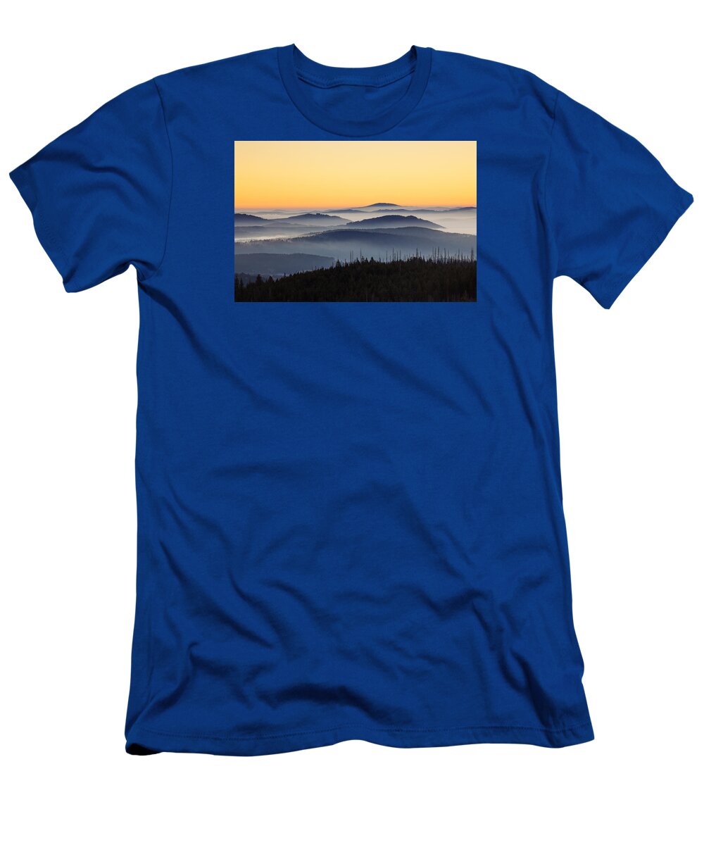 Mount Lusen T-Shirt featuring the photograph 151207p109 by Arterra Picture Library