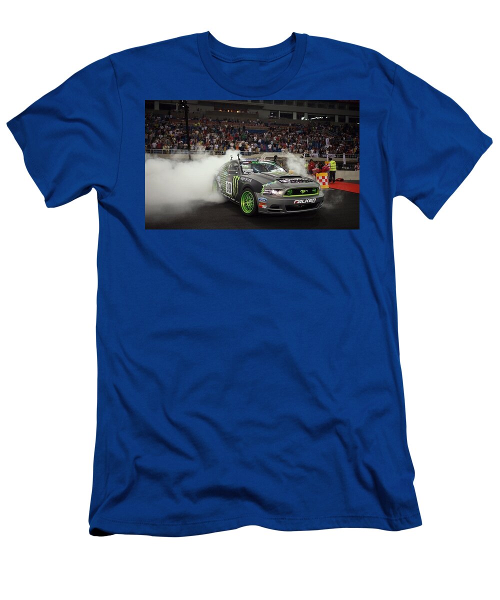 Ford Mustang T-Shirt featuring the photograph Ford Mustang #18 by Jackie Russo