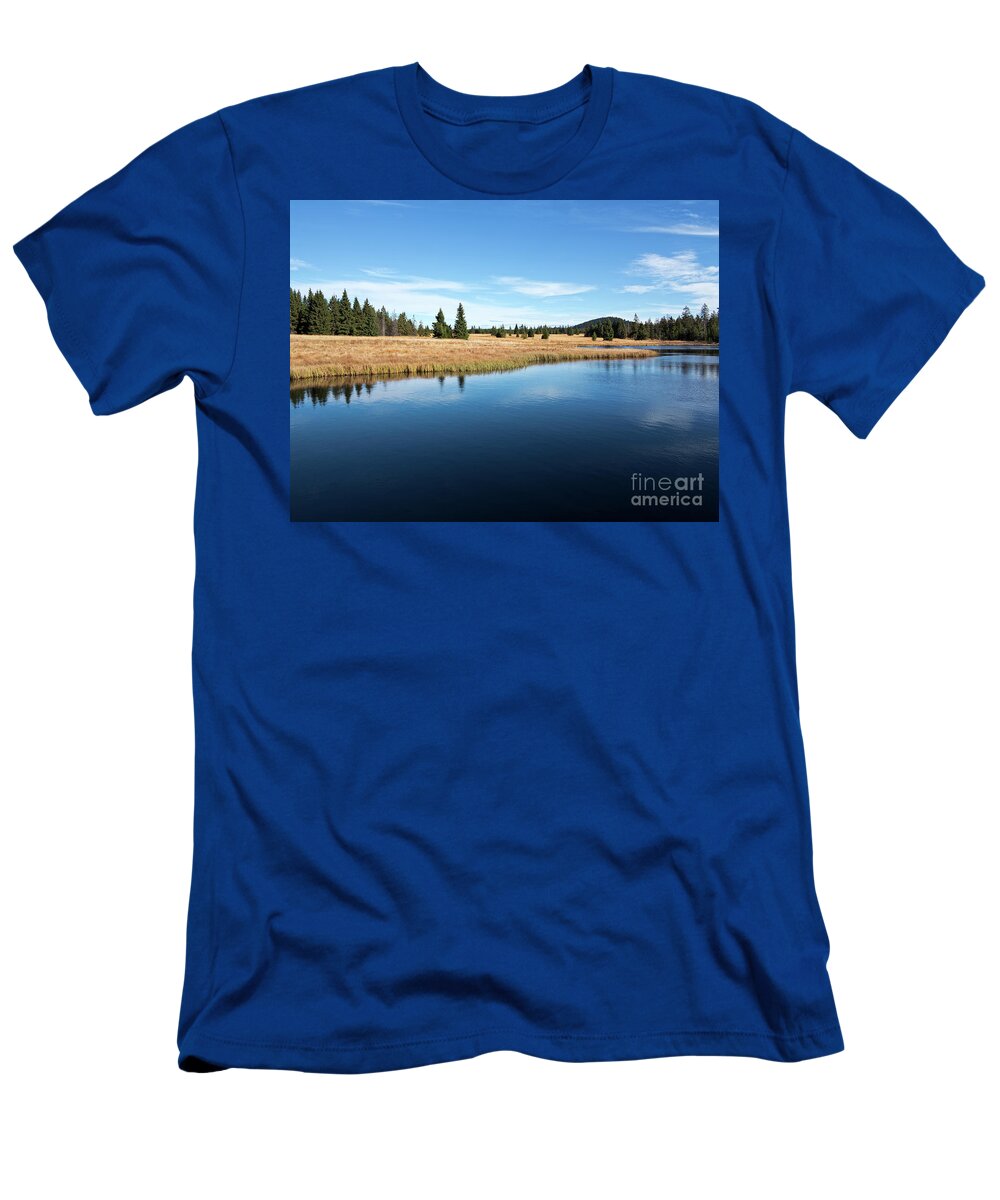 Czech Republic T-Shirt featuring the photograph Dead pond #2 by Michal Boubin