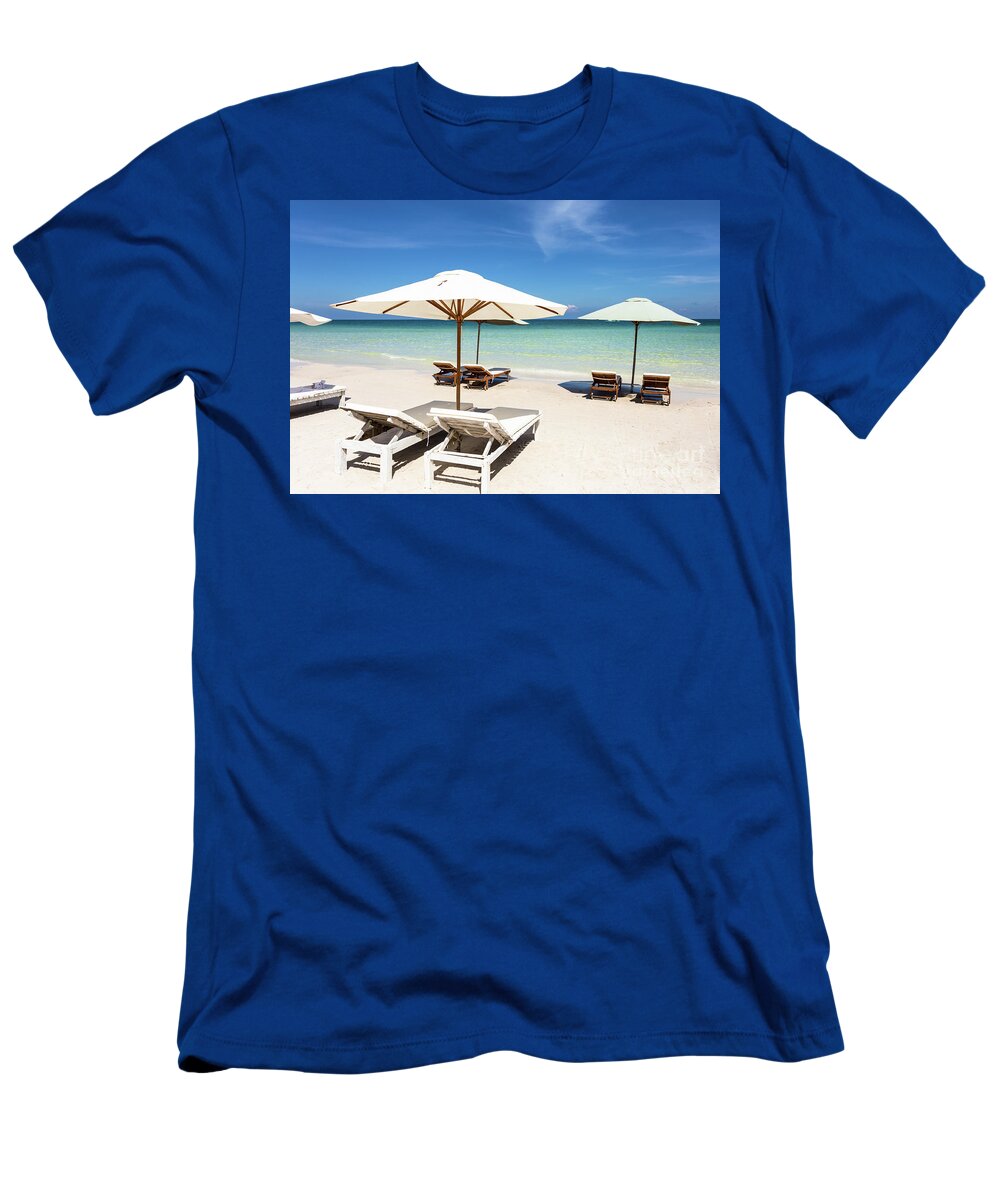Phu Quoc T-Shirt featuring the photograph Phu Quoc Bai Sao beach in Vietnam #2 by Didier Marti