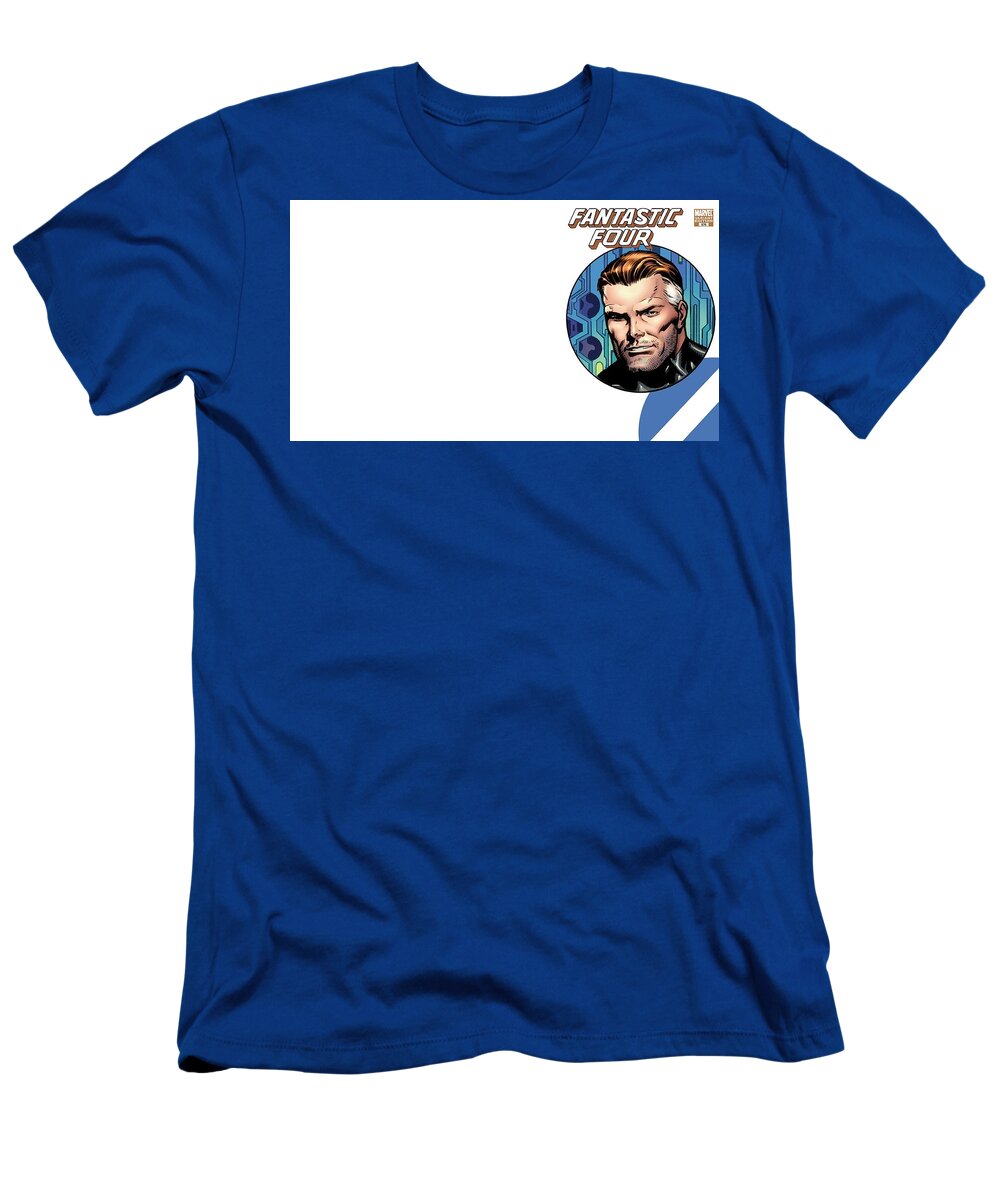 Fantastic Four T-Shirt featuring the digital art Fantastic Four #3 by Maye Loeser