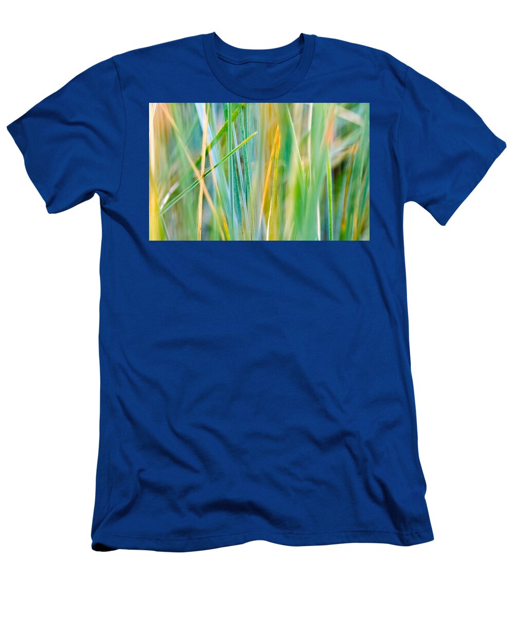 Grass T-Shirt featuring the digital art Grass #3 by Maye Loeser