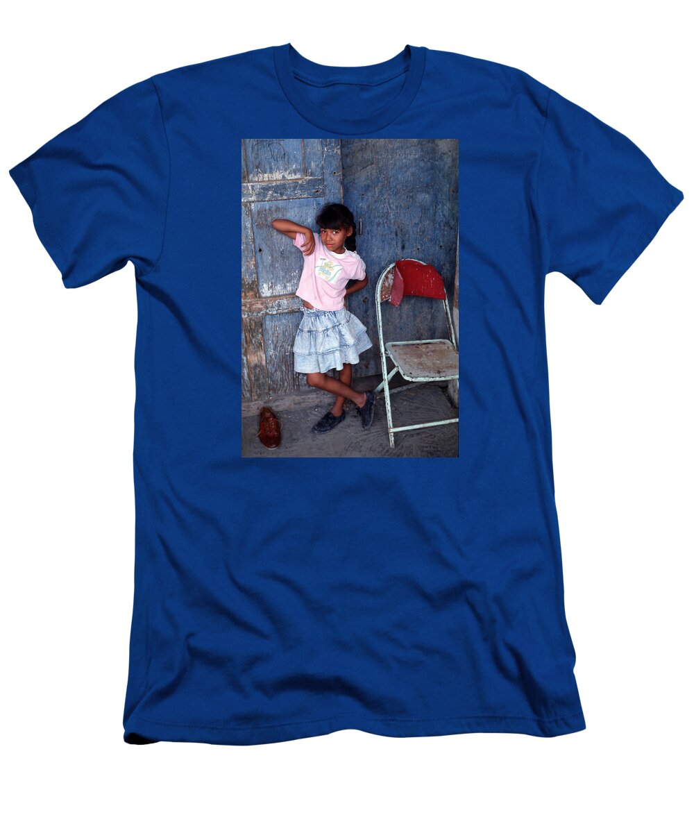 Juarez T-Shirt featuring the photograph Cuidad Juarez Mexico Color from 1986-1995 #320 by Mark Goebel