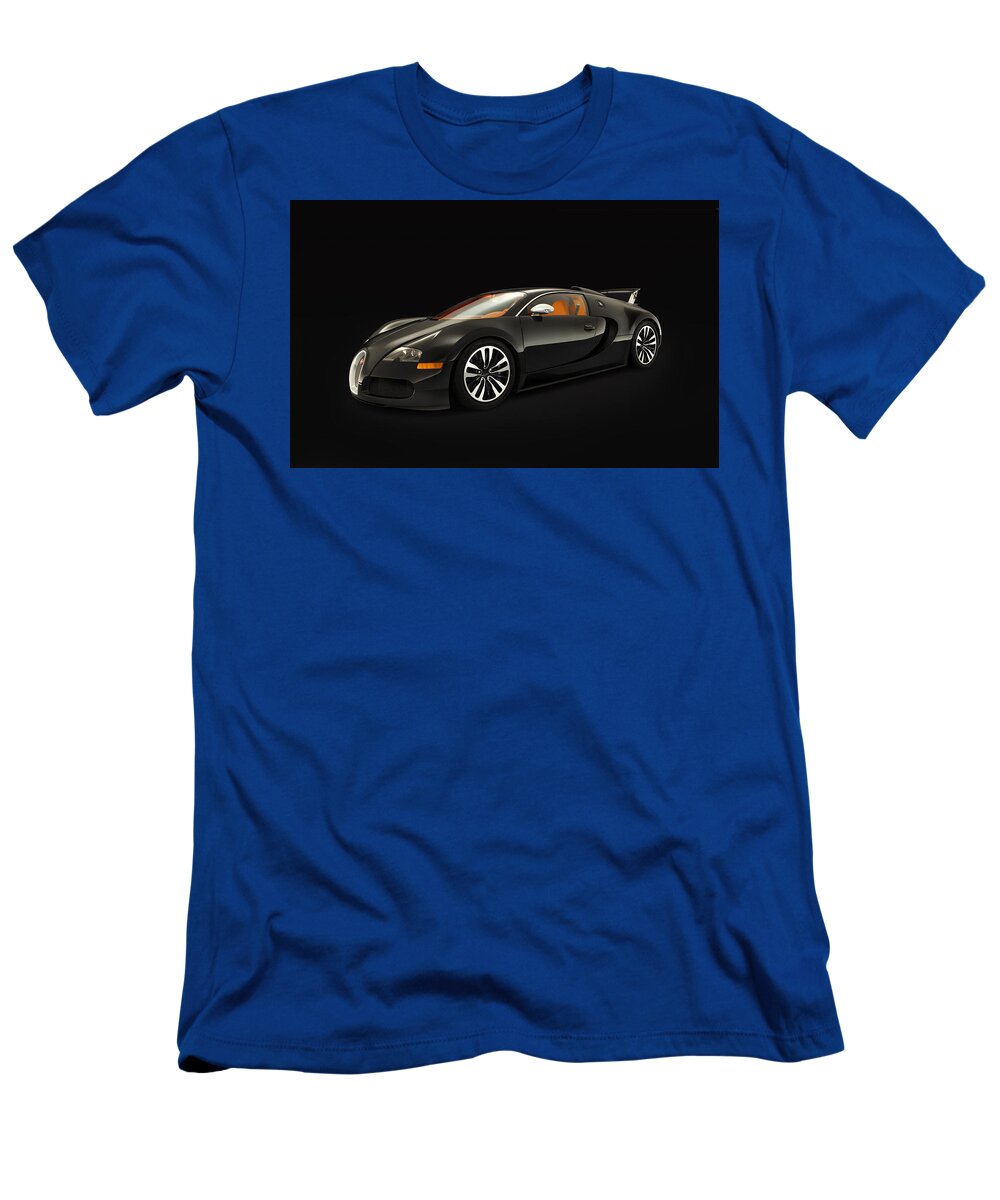 Bugatti Veyron T-Shirt featuring the photograph Bugatti Veyron #5 by Jackie Russo