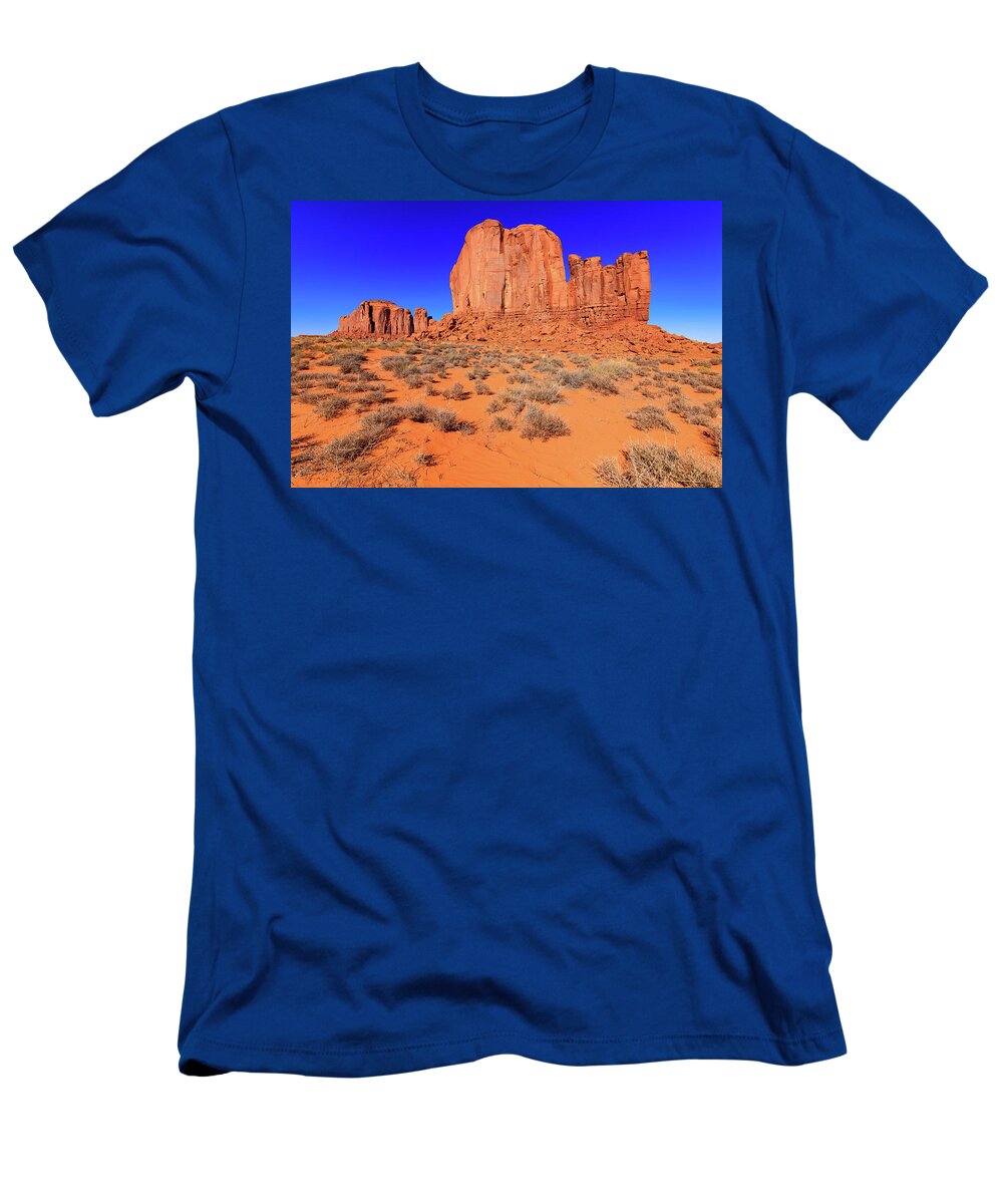 Monument Valley T-Shirt featuring the photograph Monument Valley #5 by Raul Rodriguez