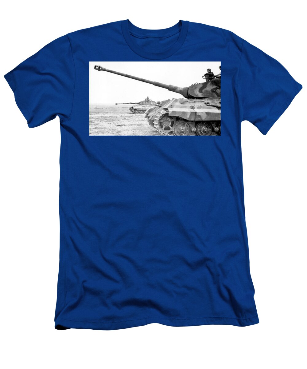 Tank T-Shirt featuring the digital art Tank #5 by Maye Loeser