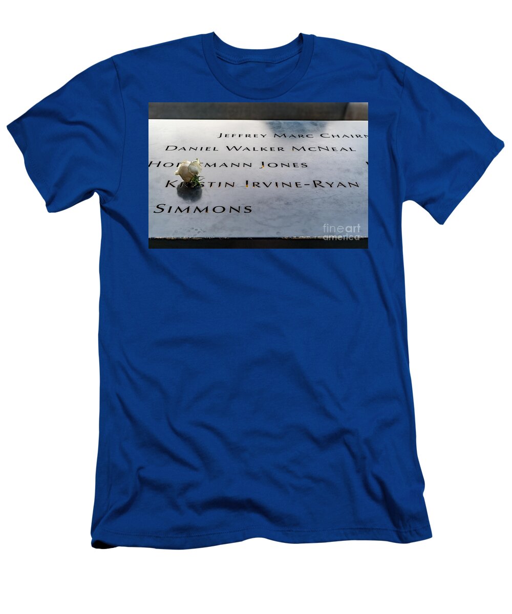 Nyc T-Shirt featuring the photograph 9-11 Remembrance by Sue Karski