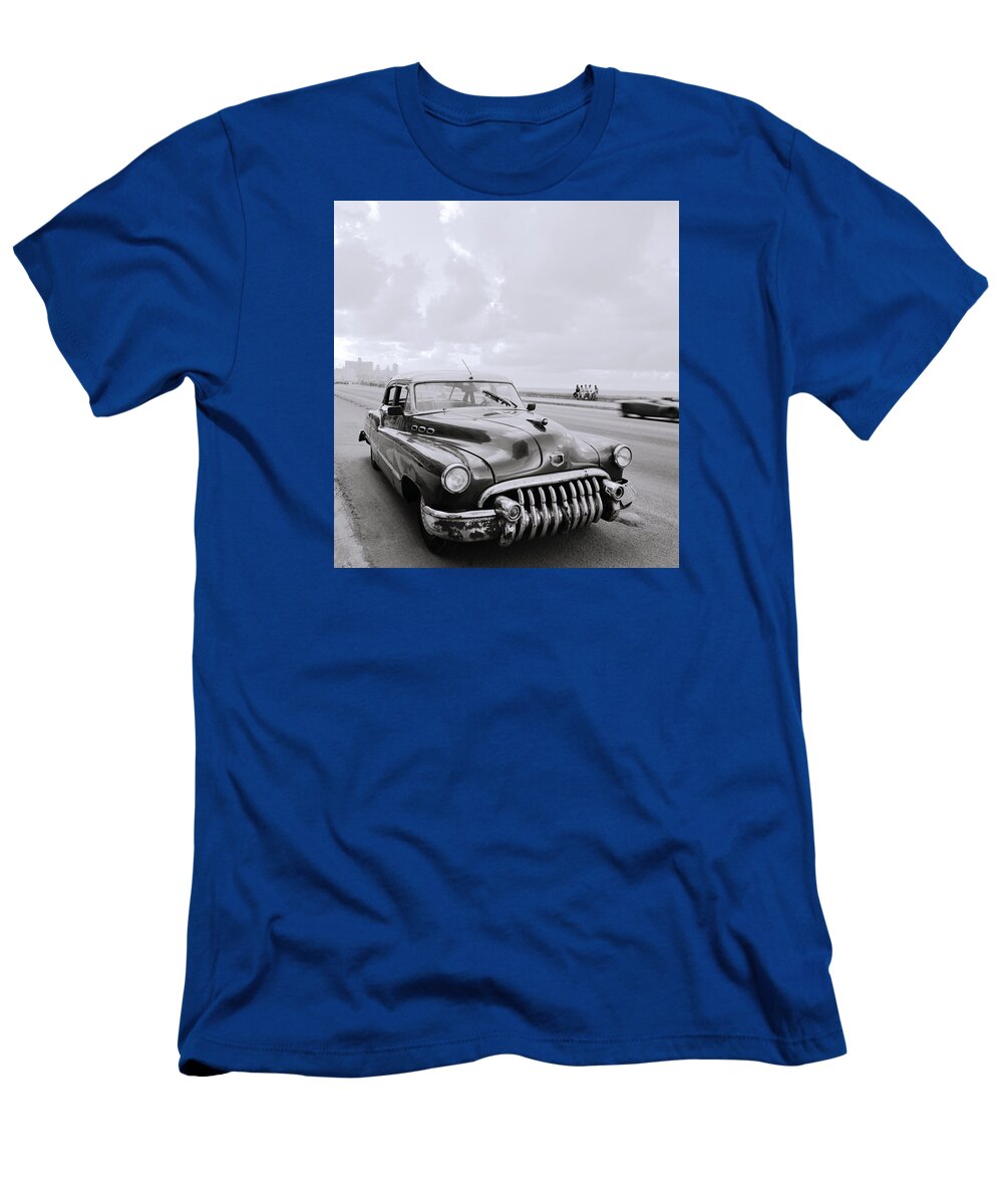 Car T-Shirt featuring the photograph A Buick Car by Shaun Higson