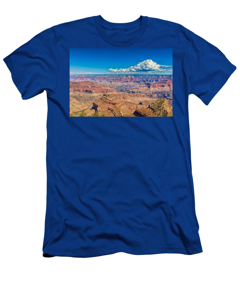 Landscape T-Shirt featuring the photograph A Canyon Grand by John M Bailey