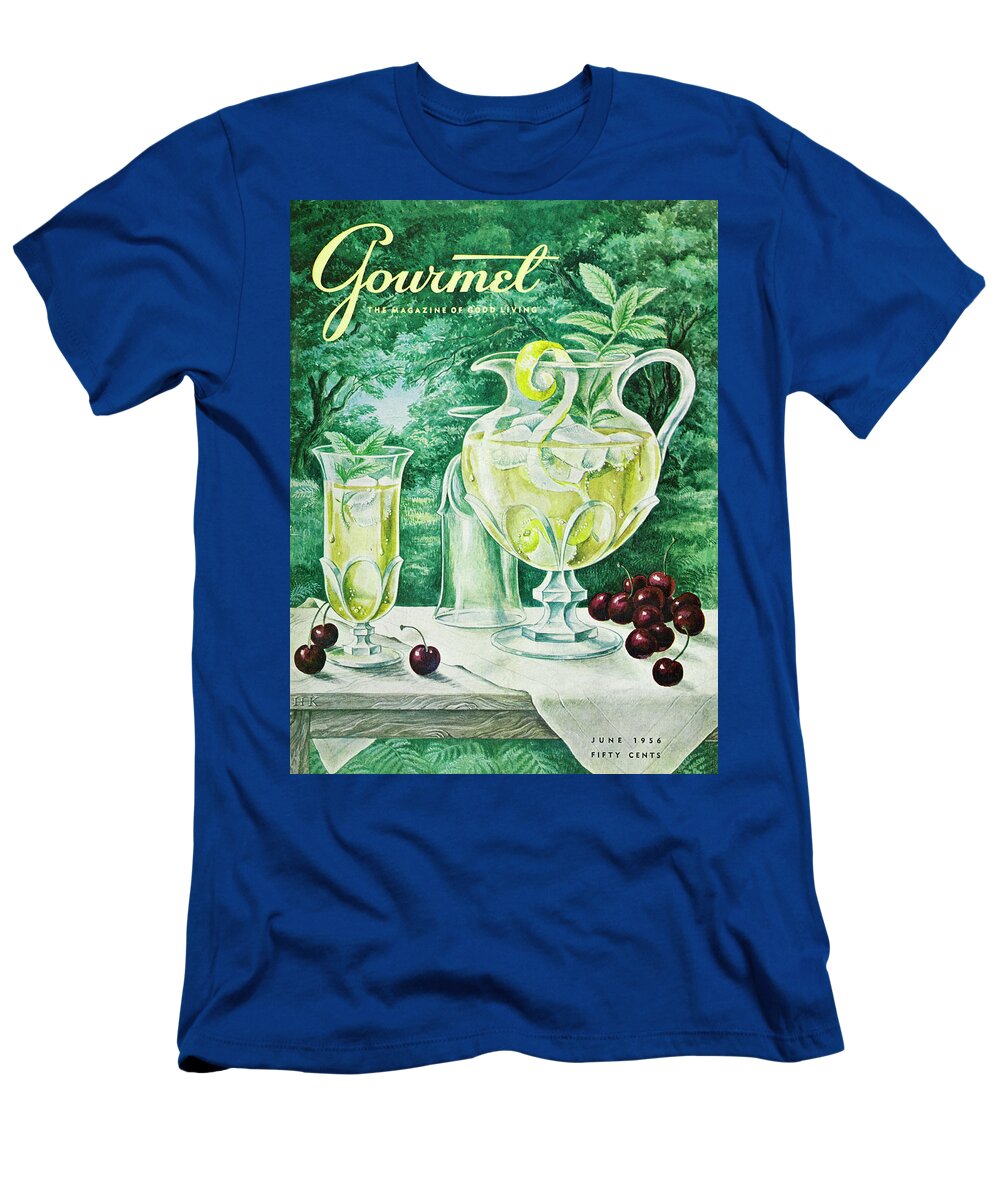 Food T-Shirt featuring the photograph A Gourmet Cover Of Glassware by Hilary Knight