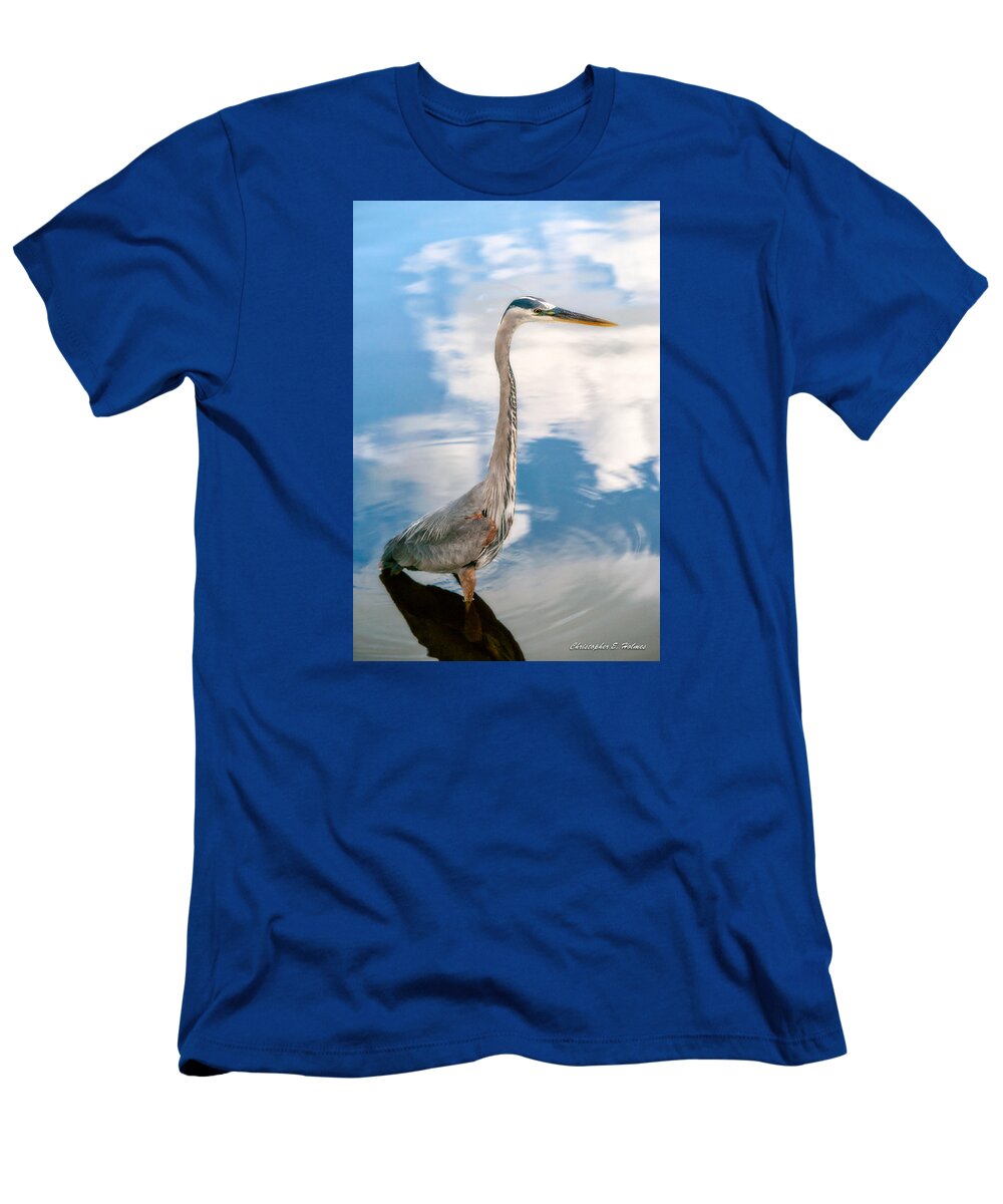 Christopher Holmes Photography T-Shirt featuring the photograph A Stroll Among the Clouds by Christopher Holmes