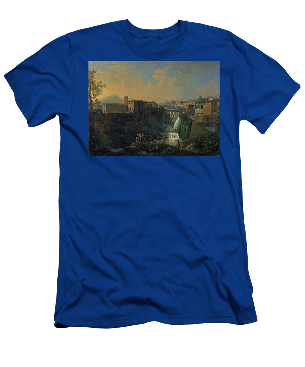 Thomas Patch T-Shirt featuring the painting A View of Tivoli by Thomas Patch
